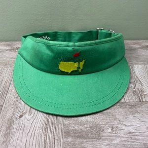 The Masters Golf Visor Green American Needle